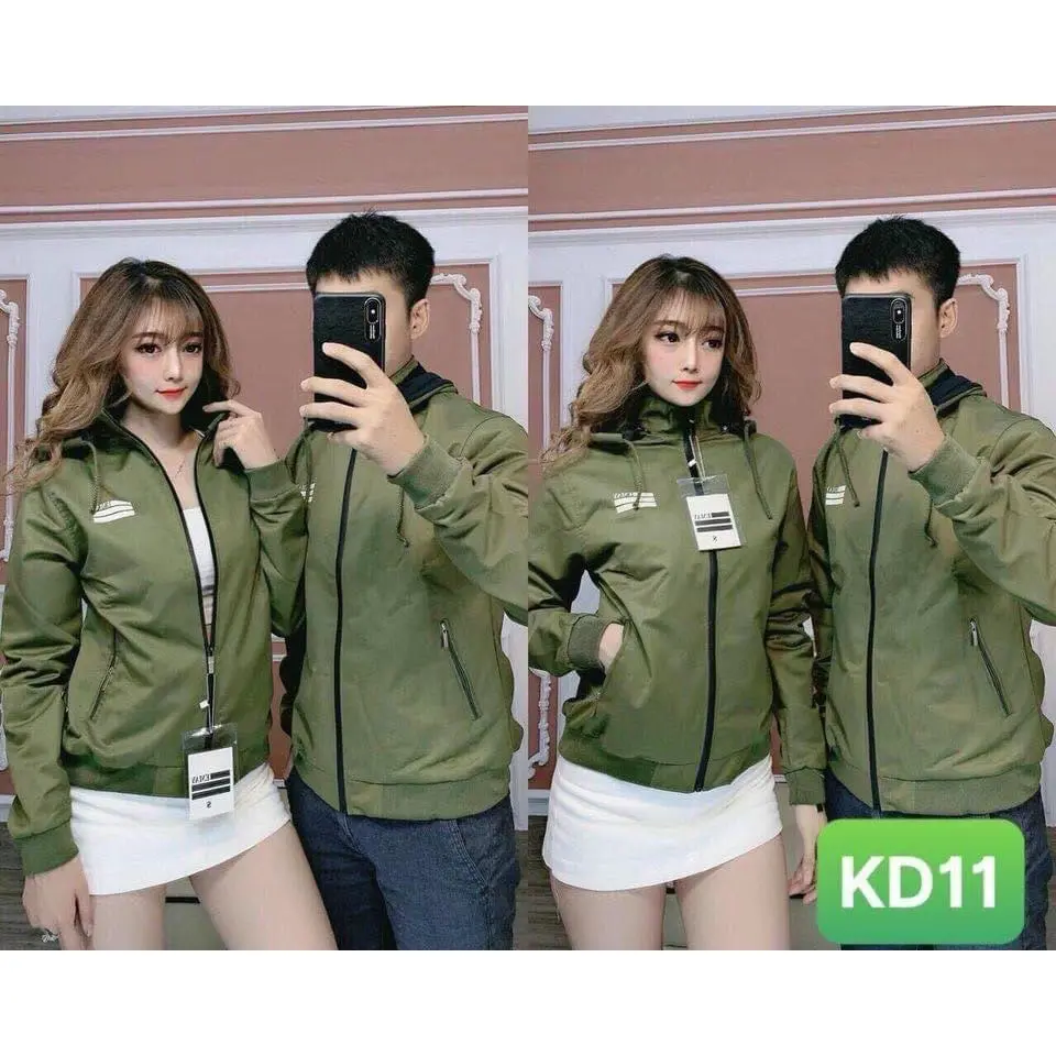 (HÀNG MỚI) Áo khoác nam nữ Unisex có nón chất liệu dù 2 lớp phong cách thể thao lên form chuẩn và thoải mái Sport Top Menswear Có Cổ Jacket Đồng áo  khoác gió mu aokhoac nam