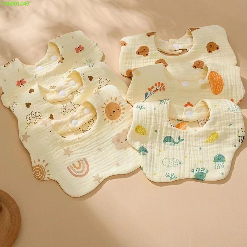 Madelineshop168  สินค้าเฉพาะจุด จัดส่งได้ตลอดเวลา พร้อมส่งผ้ากันเปื้อนเด็ก ผ้าซับน้ำลาย ผลิตจากผ้าฝ้ายธรรมชาติ ระบายอากาศได้ดี️ร้านไทย️ เด็กทารก เด็กหญิง เด็กผู้ชาย 3