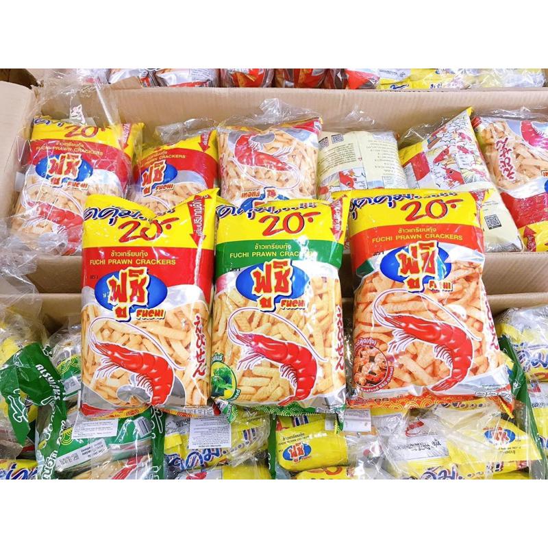 Snack bim bim tôm FuChi Thái gói nhỡ 80gr 4