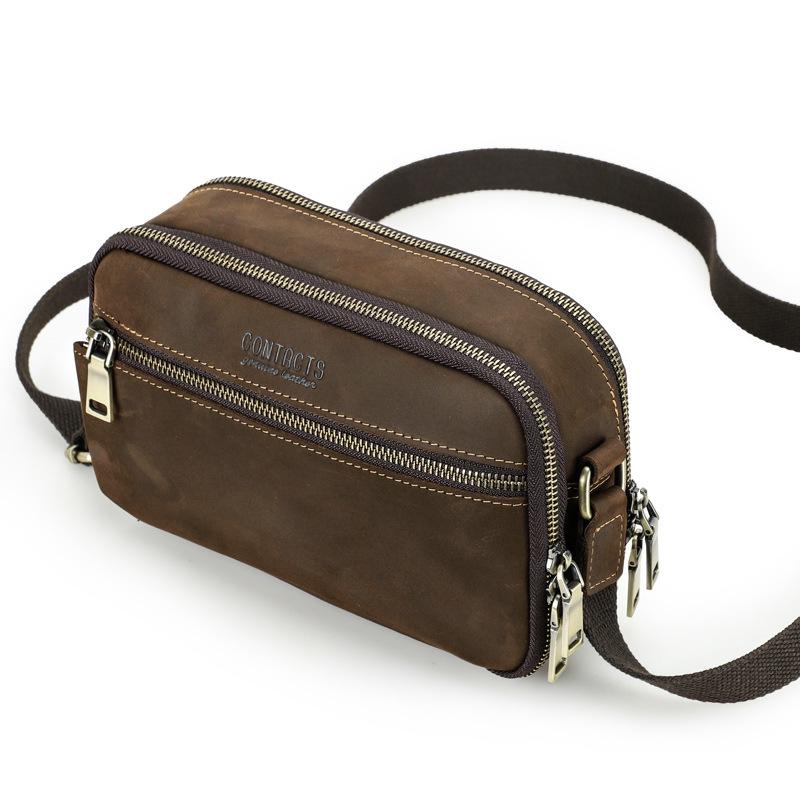 Liinz Túi Đeo Chéo Da Bò Nam L271 - Đeo Vai