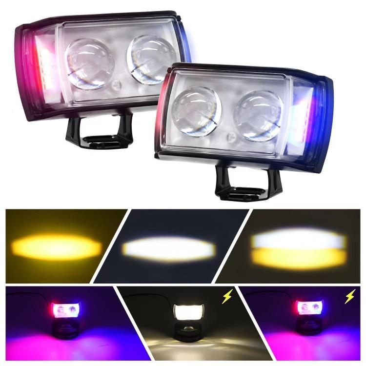 Product Introduction of Đèn led xe máy nháy nhiều màu , trắng vàng , phá sương điện 12v /24v /36v /48v /80v 0
