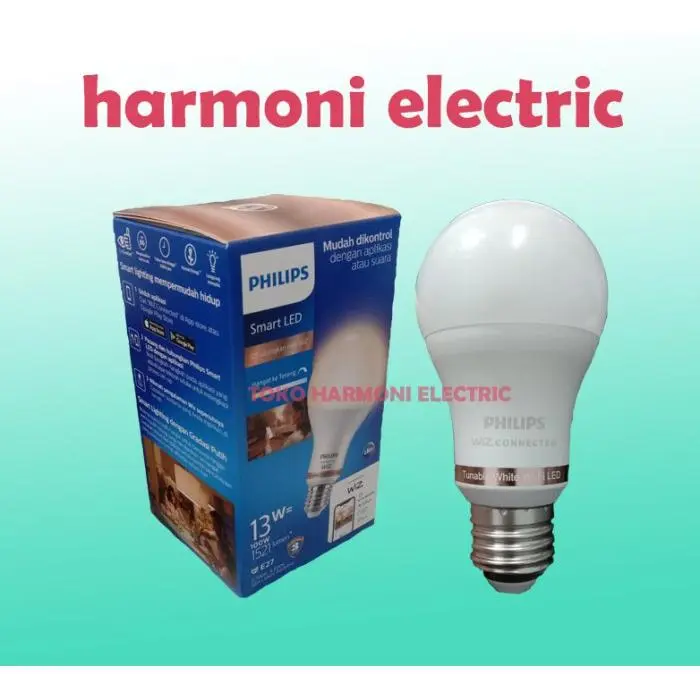 Philips Lampu Smart WiFi LED 13W With Bluetooth - Tunable White