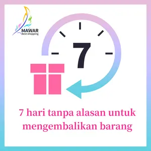 7 hari tanpa alasan untuk mengembalikan barang