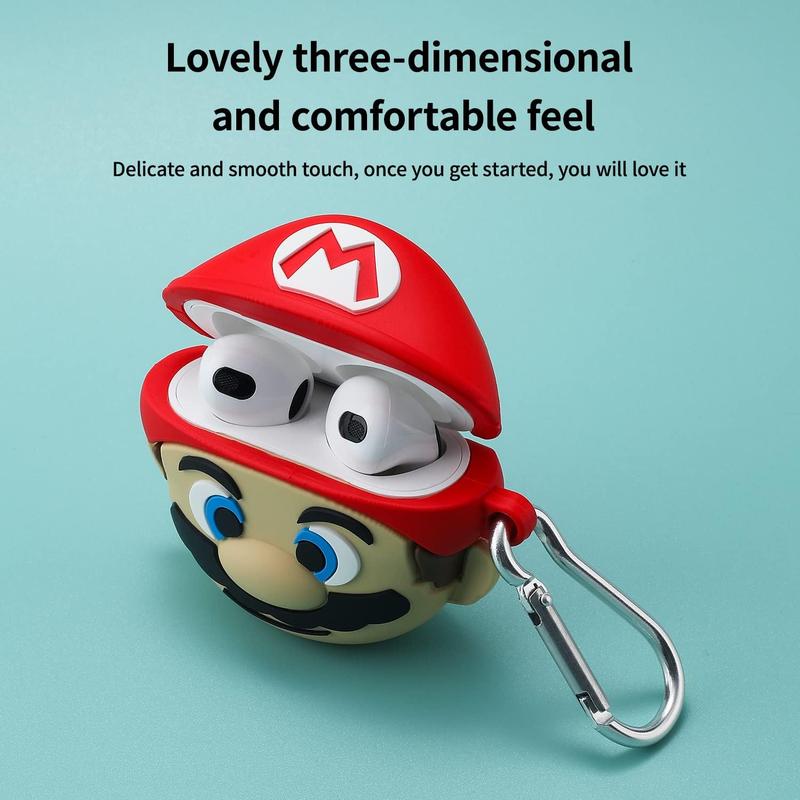 Product Introduction of Airpod 1/2/3 & Pro Cartoon Casing Cover | Airpods Casing Cover Silicone Case Protective Cover 20