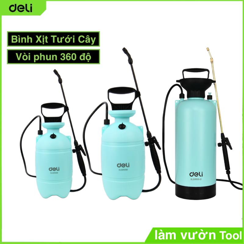 Độc quyền Vinhbanhbo Bình Xịt Tưới Cây 3L 5L 8L Deli Chính hãng - Bình Phun Thuốc Sâu Khử Khuẩn Phun Sương Xịt rửa xe