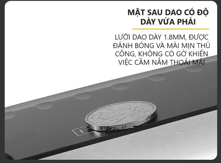 Product Introduction of Bộ Dao Nhật 7 Món, Sắc Bén,Thép Không Gỉ Cao Cấp, Có Kèm Thớt Và Hộp Đựng 19