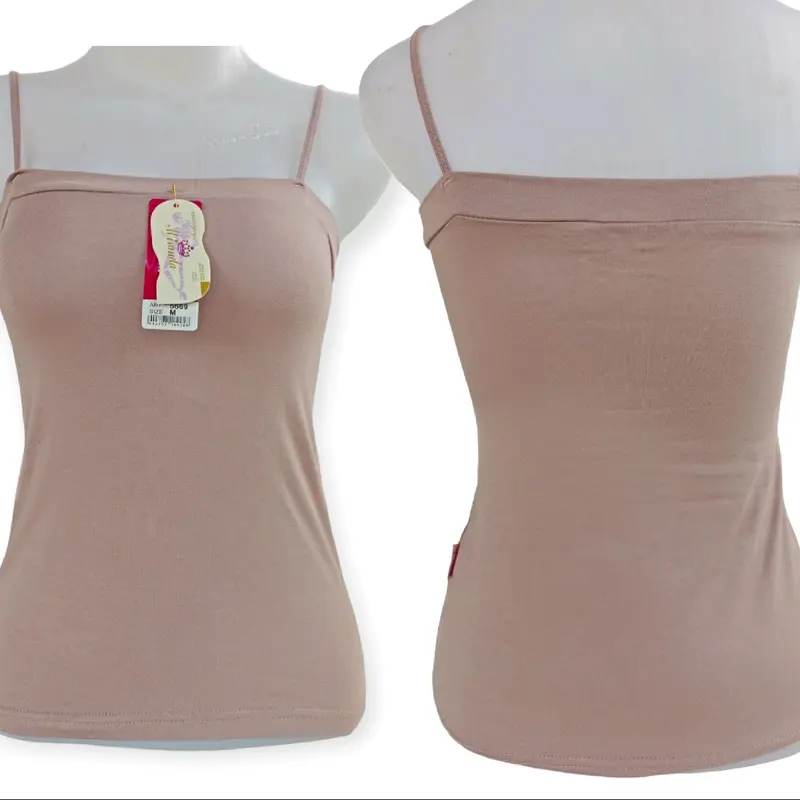 Square top Camisole / Atasan Wanita Tanpa Busa Tanktop Miranda Rayon  Melar  remaja sage atasan tank & tube  fit Crop 1