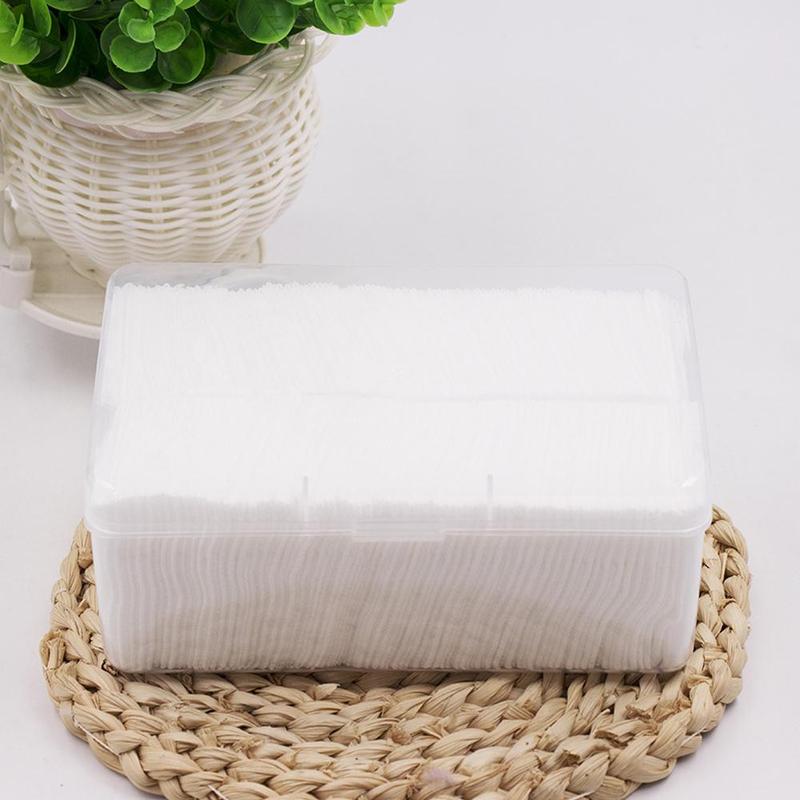 Product Introduction of 600PCS Disposable Cosmetic Cotton Makeup Remover Cotton Pads Facial Cleansing Cotton Multifunctional Cosmetic Cotton Pad 23