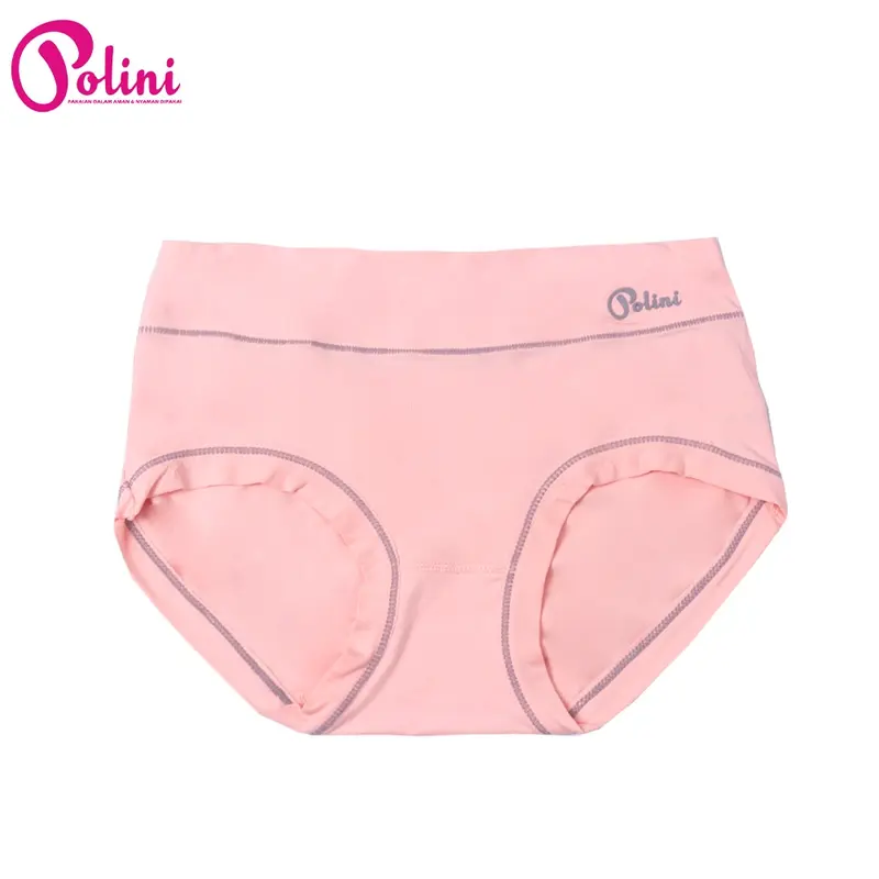 CELANA DALAM WANITA Dewasa KATUN SUPER SOFT POLINI CD PEREMPUAN IMPORT POLINI - 1282 Nyaman Motif Stretch Lembut Pendek 3