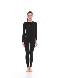 Gambar Tiento Wanita  Wetsuit Swimwear Basic Black Baju Celana Pakaian Renang Diving Surfing Original - BASIC, 4XL dari TIENTO INDONESIA Kota Bandung 5 Tokopedia