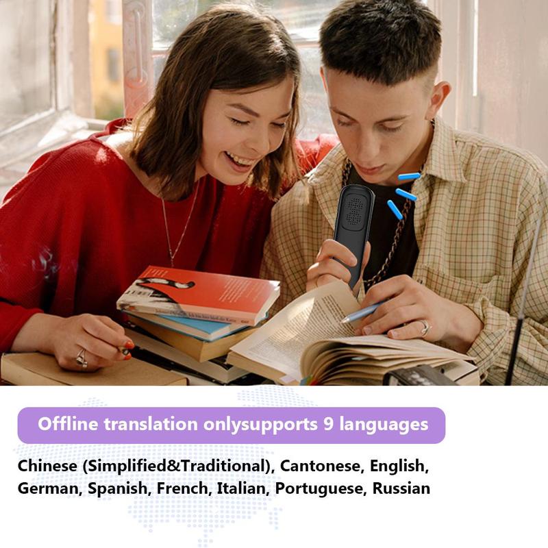 Intelligent Translation Pen, Rechargeable Multifunctional Online Scanning Translation Pen, Instantly Translated Pen, 134 Languages Translation Pen for Travel, Business, Study, Ideal Gift Choice 3