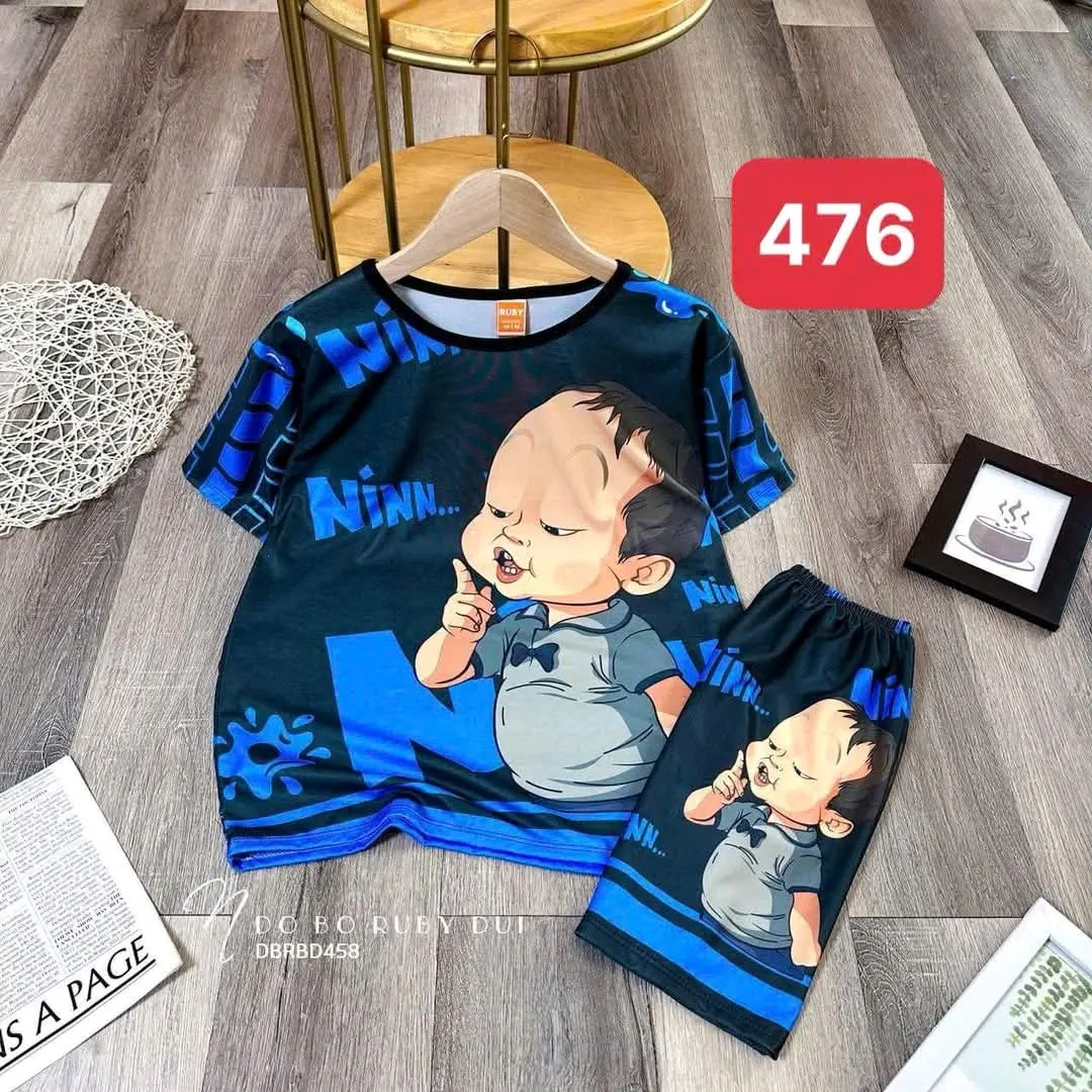 đồ bộ đùi hottrend e bé nín