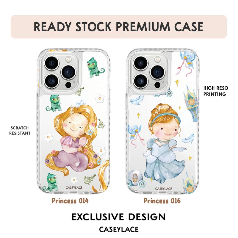 [ READY STOCK ] Fuze Acrylic Case Princess Collection Pattern 2