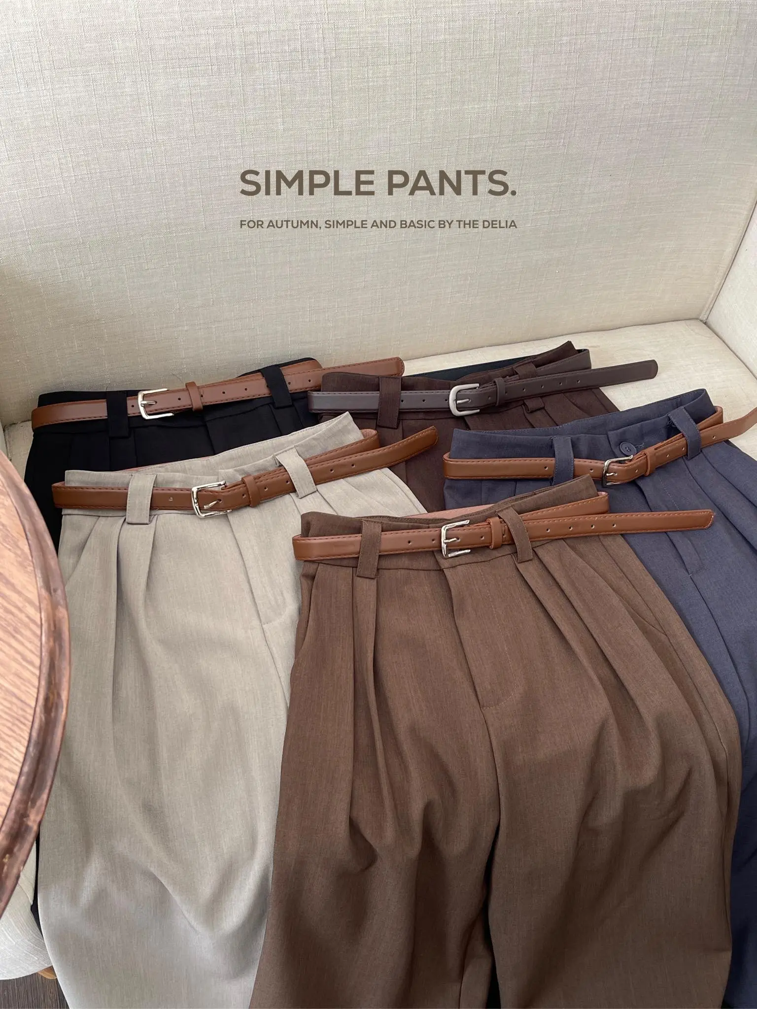 297 QUẦN VẢI SUÔNG ĐỈA TO MỘT CÚC KÈM BELT