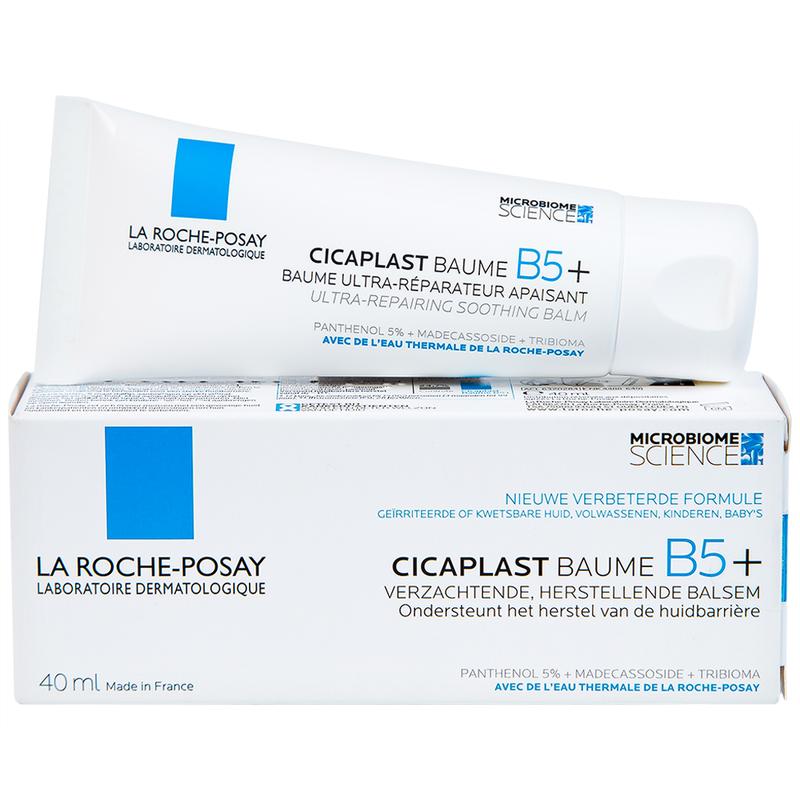 Kem dưỡng ẩm và phục hồi La Roche Posay Cicaplast Baume B5+ 40ml
