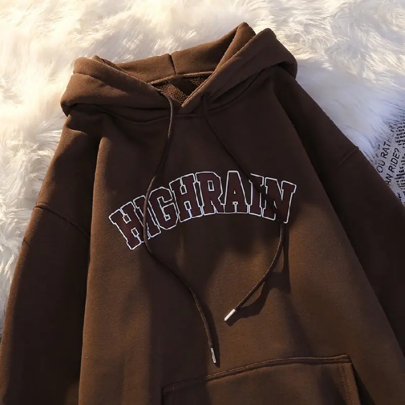 Áo Nỉ Hoodie Nam Nữ Form Rộng Chất Nỉ Lót Bông Dày Dặn HIGHRAIN M01 7