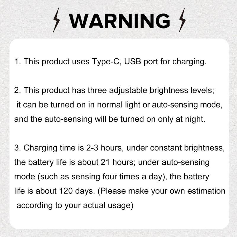 Product Introduction of Magnetic Smart Night Light, Rechargeable Motion Sensor LED Night Light, Adjustable Brightness Level Night Light for Bedroom, Hallway Stairs, Entrance 2