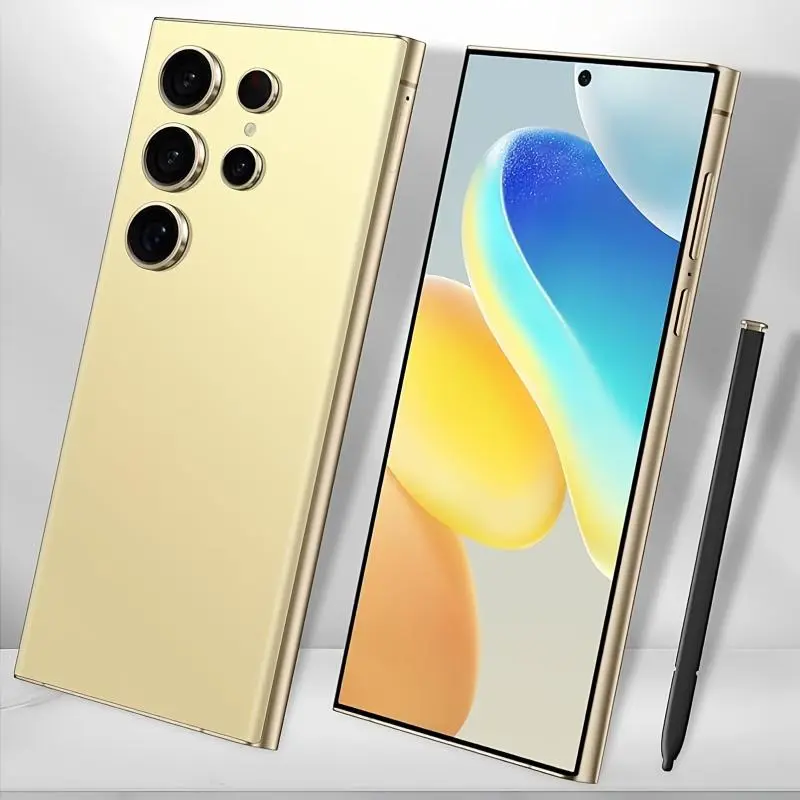 2025 Latest 6.8 Inch Unlocked Android 5G Large Smartphone - 1080*1920 HD Display, Dual 108MP 48MP Camera, Long-Lasting 6800mAh Battery, Fast Charging, GPS Function, Built-in Stylus, Facial/ Fingerprint Recognition Unlock, 8GB RAM 256GB ROM, 3