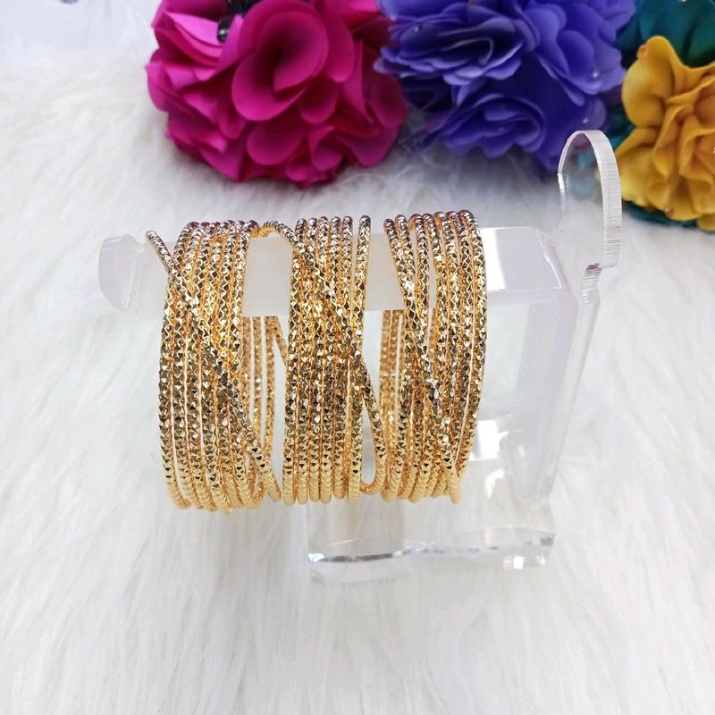 Bộ Vòng Ximen Hợp Kim Mạ Mẫu Kim Cương Bản 2.0Ly Khóa Xỏ