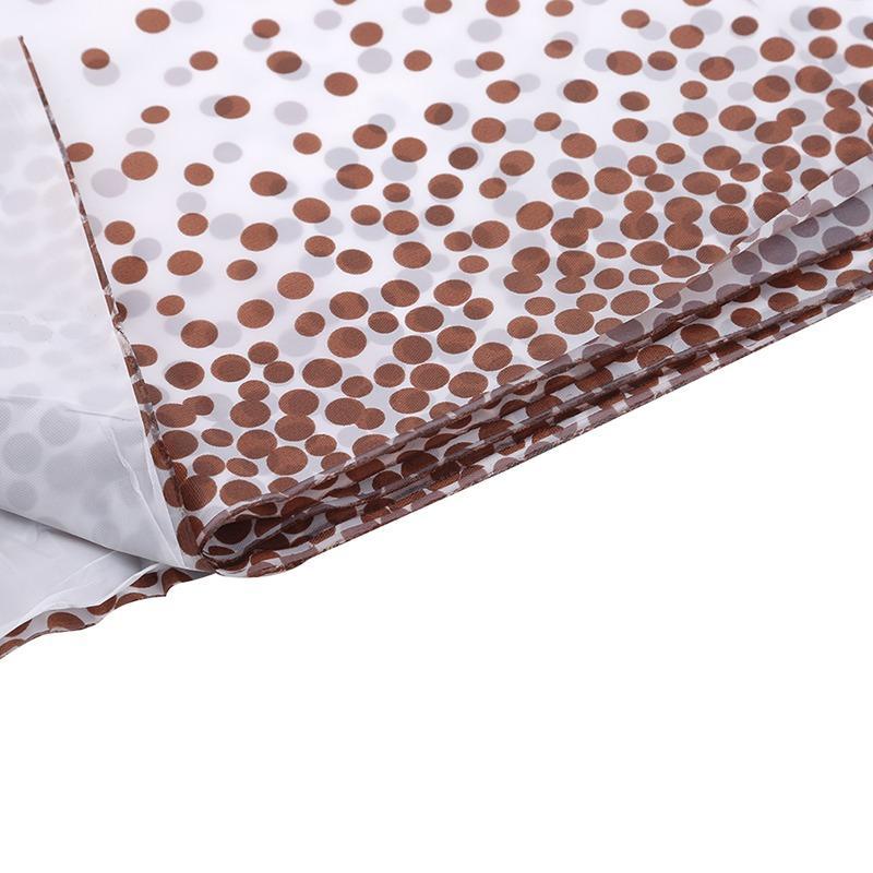 MK Tablecloths Rose Dot-Shape Disposable Party Table Cloth Wedding Decor Adult Birthday Parties Decoration Kids EP 2