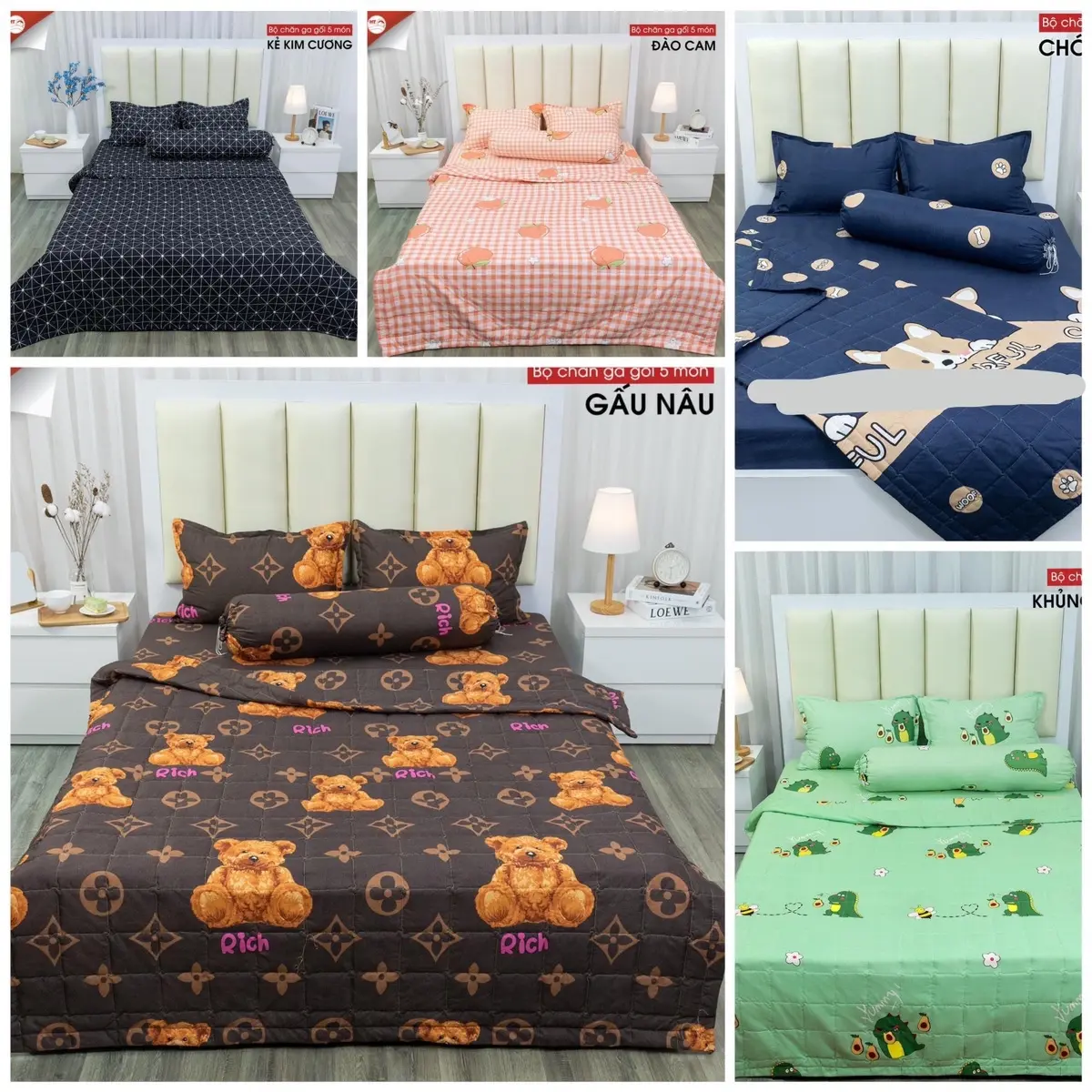 SET HÈ 5 MÓN (CHỌN MẪU)