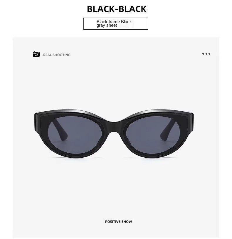 Product Introduction of Sunglasses for women, retro spicy girl, cat eyes, small frame glasses, polarized anti UV sunglasses, small face 7