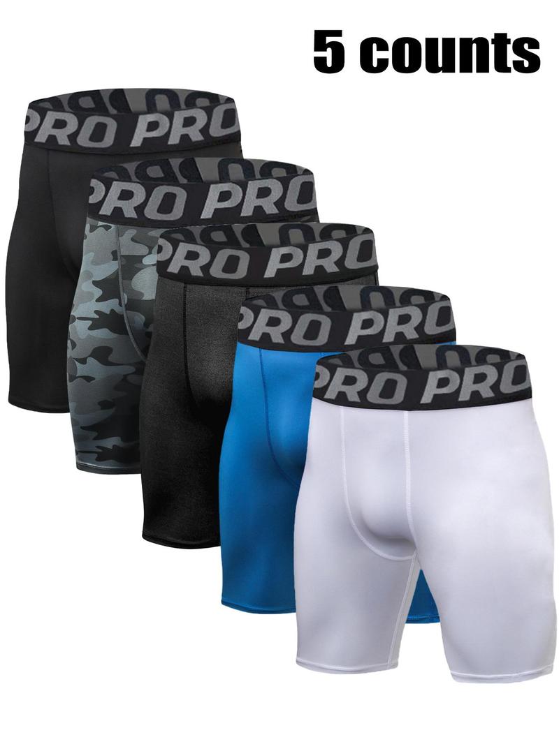 Product Introduction of Men's Letter Print Boxer Brief, Breathable Comfortable Underwear for Daily Wear, Men's Underwear for All Seasons 4