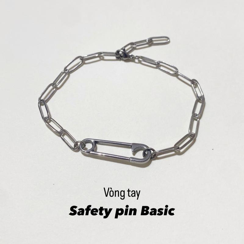 Couple95 Vòng tay Safety pin Basic thép không ten gỉ - TikTok Shop Vietnam