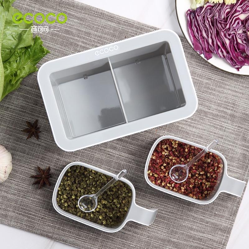 Product Introduction of Kệ Gia Vị Treo Tường ECOCO Cao Cấp, Hộp Gia Vị Chất Liệu Nhưa ABS, Chống Ẩm Mốc Mối Mọt 22