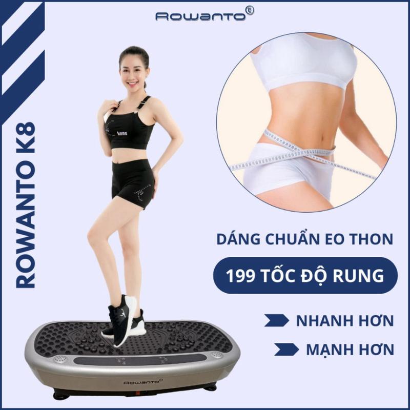 Máy Rung Tập Thể Dục Rowanto Body slimmer K8 PRO Chính Hãng 100% - Máy Tập Thể Dục Ngay Tại Nhà - Hỗ Trợ Massage Toàn Thân Hiệu Quả - Bảo Hành 12 Tháng 8