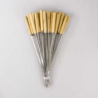 Gambar Kaozelo Alat Tusuk Sate Barbeque Stainless Steel Reusable 50 PCS - Miao-478 - Multi Warna dari Kaozelo Kota Administrasi Jakarta Barat 3 Tokopedia