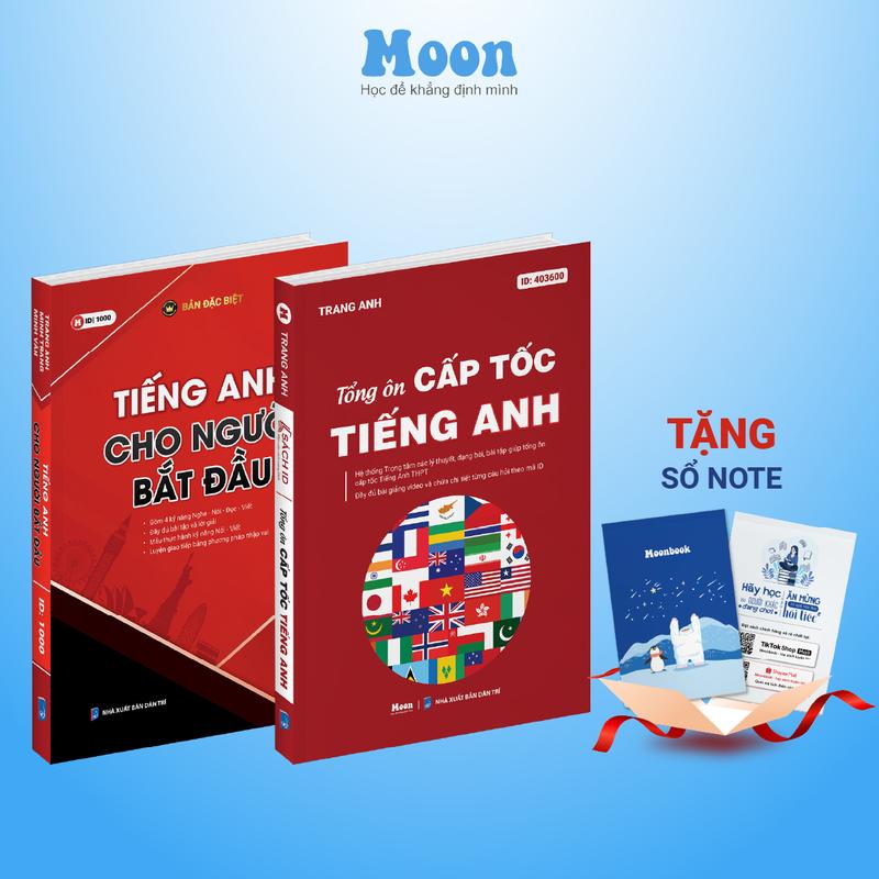 Combo 2 sách học tiếng anh lấy gốc ngữ pháp và 4 kỹ năng tiếng anh giao tiếp