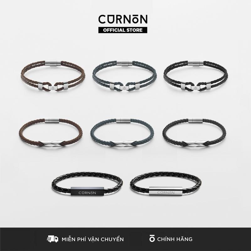 Bộ Sưu Tập Vòng Tay Da Nam Curnon - Thiết Kế Tối Giản, Tinh Tế - Chất Liệu Da Cá Tính - Phù Hợp Mọi Loại Trang Phục