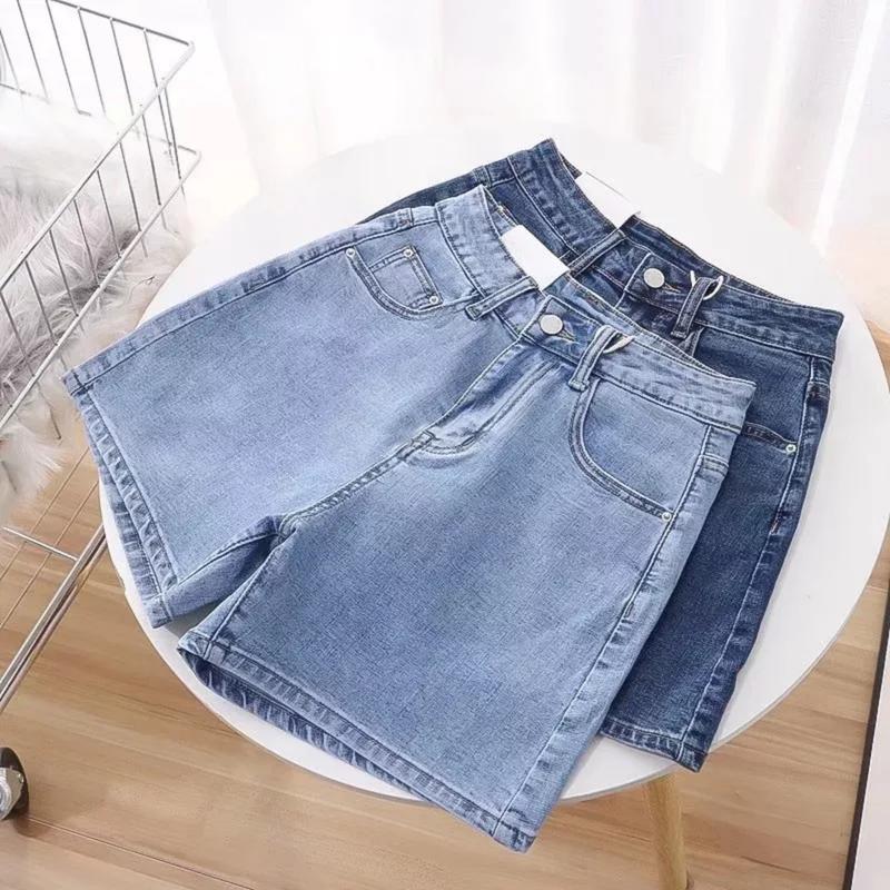  Quần Ngố Form Rộng Jean Quần Short Jean Ống Rộng Hàn Quốc 