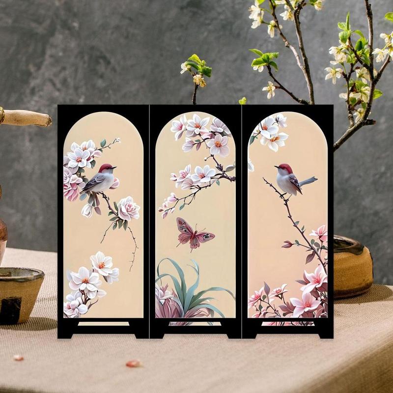 Chinese Style Screen Decoration Desktop Screen Model Decorative ...