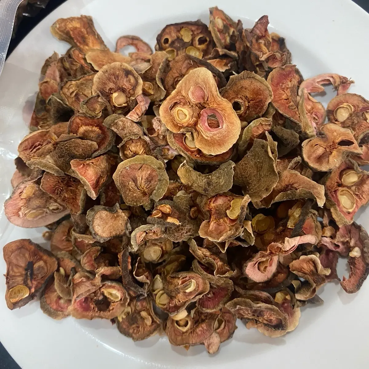 Quả chay đỏ miền Bắc hàng chuẩn chọn lọc loại 1 thái lát sấy khô 500g nấu chua mát nhẹ Food Thức Ăn Vị Chua
