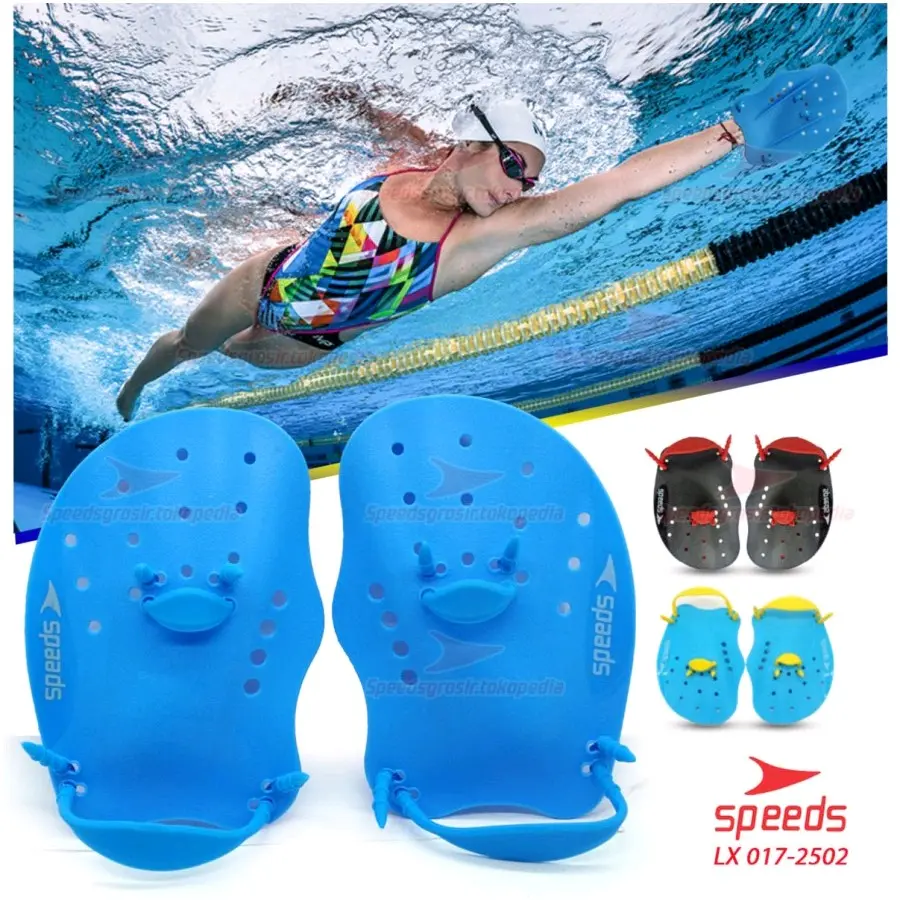 hand paddle Speeds Lx 017-2502 Alat bantu Renang  tangan katak Aksesori Anak-anak Air