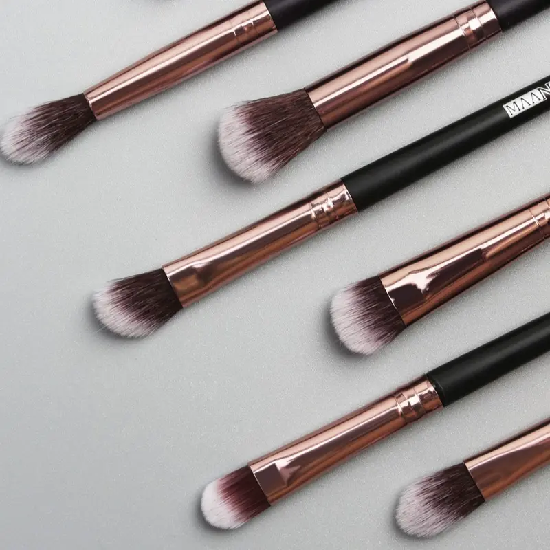 Bộ 13 cọ trang điểm mắt MAANGE Chuyên Nghiệp Cọ Makeup Trang Điểm Lông Cọ Mềm Dễ Vệ Sinh Phù Hợp Người Tập Make Up 8