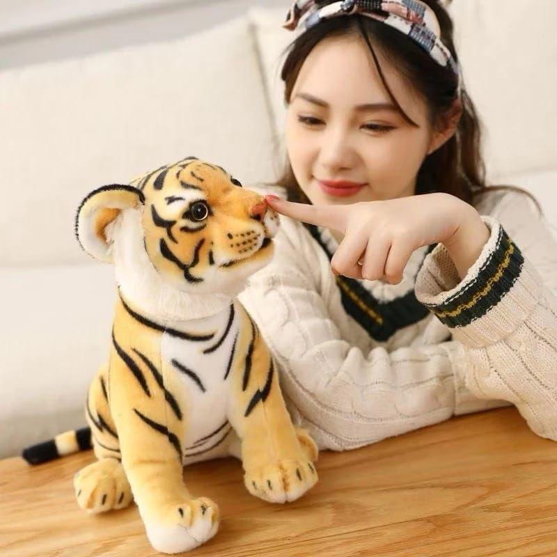 Boneka harimau baby tiger Sumatra cute YELVO PRINT 40CM Lembut Berkualitas SNI 1