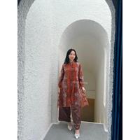 Gambar Tasy Set Gamis One Set / Gamis Muslim Wanita Korean Look / Gamis Modern - Chocolate dari EOVEA Kota Administrasi Jakarta Barat 3 Tokopedia