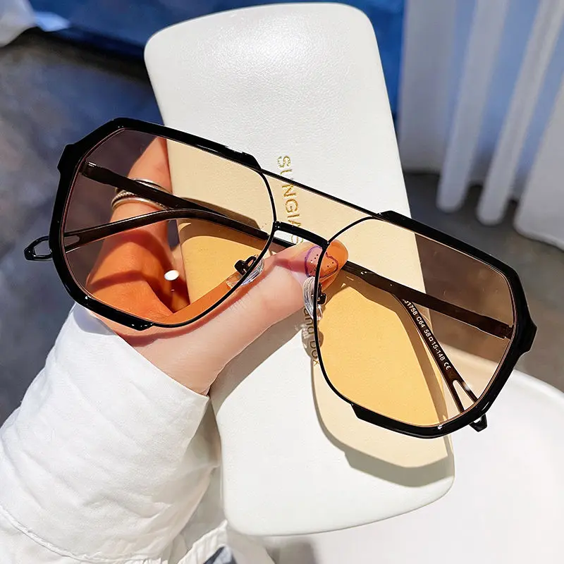 New style brown sunglasses