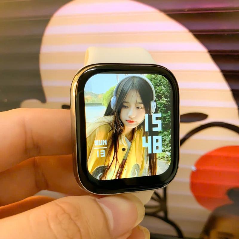 Đồng Hồ Thép Seri 8 PRO MAX Thay ảnh cá nhân nhận thông báo ,nghe gọi, máy tính, game thông minh(Ko Lắp  Sim)