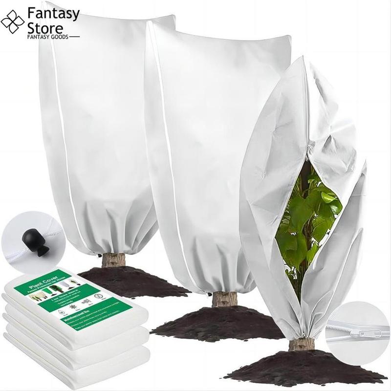 Plant Anti Freezing Cover Autumn and Winter Anti Cold Tree Cover Plant Anti Freezing Bag Non-woven Fabric Plant Anti Cold Cover 1