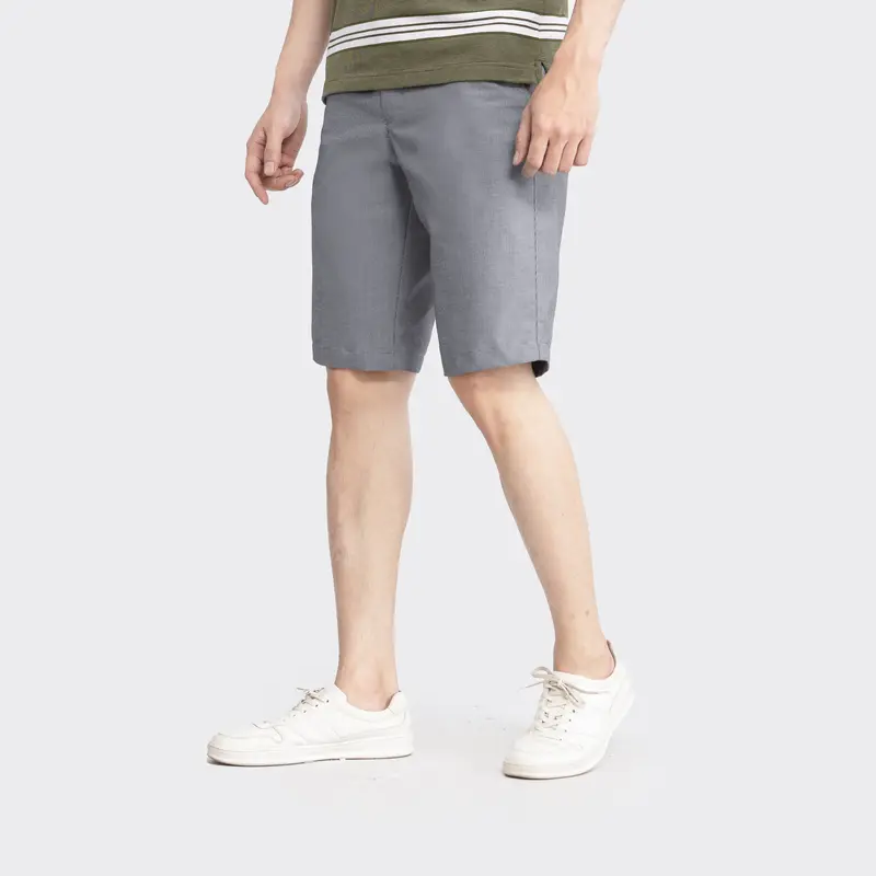 ARISTINO Quần short khaki nam Cotton cao cấp, phom dáng Regular Fit ASO028S3 2