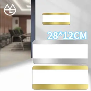 Papan Nama Ruangan Kantor Papan Nama Sliding Papan Nama Akrilik Dinding Universal Papan Nama Pintu Kamar Stok lokal