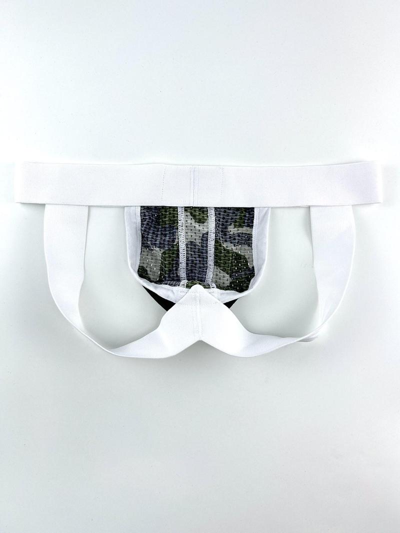 Product Introduction of Men's Camo Print Jockstrap, Breathable Comfortable Jockstrap for Daily Wear, Sexy Underwear for Men, Menswear 14