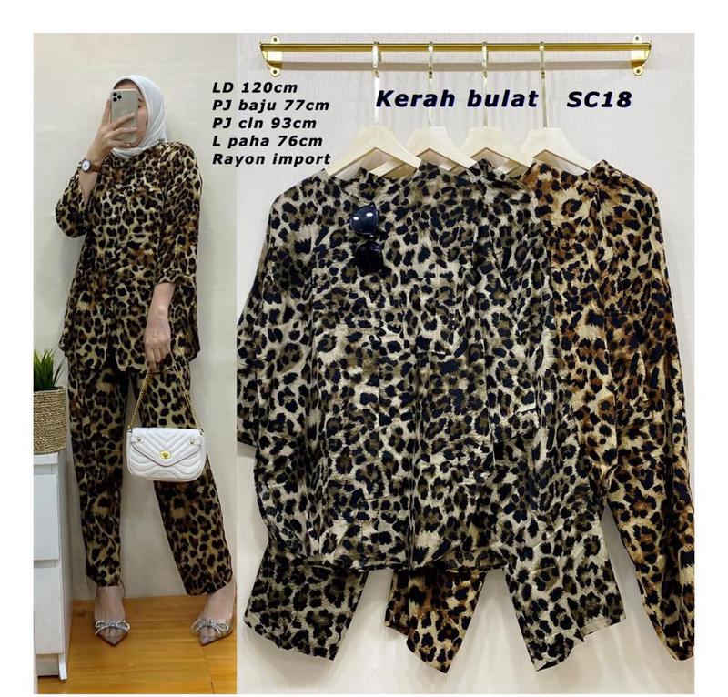 SC18 & SC19 & SC20 & SC21 Stelan 2 Model Leopard Rayon Import Jumbo 1