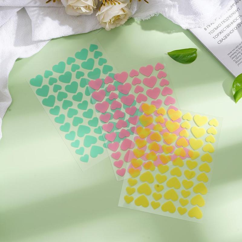 Product Introduction of 60pcs/pack Acne Patch PE Colorful Heart Shape Acne Patch Invisible Concealer Waterproof Acne Patch 29