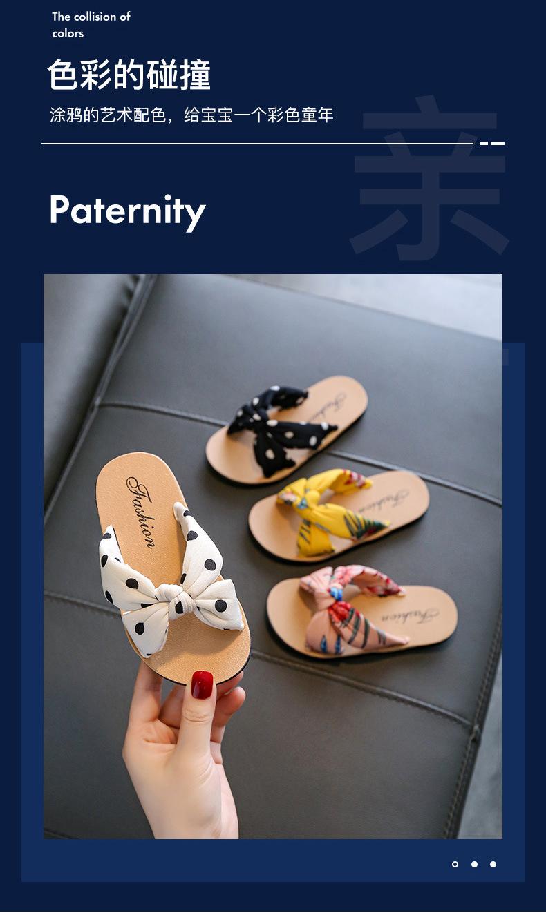 Product Introduction of Sandal Perempuan, Gaya Bohemia, Selesa, Lembut, Selipar Kanak-kanak, Kasual, Sesuai untuk Dalaman dan Luaran, Sandal Fabrik 3