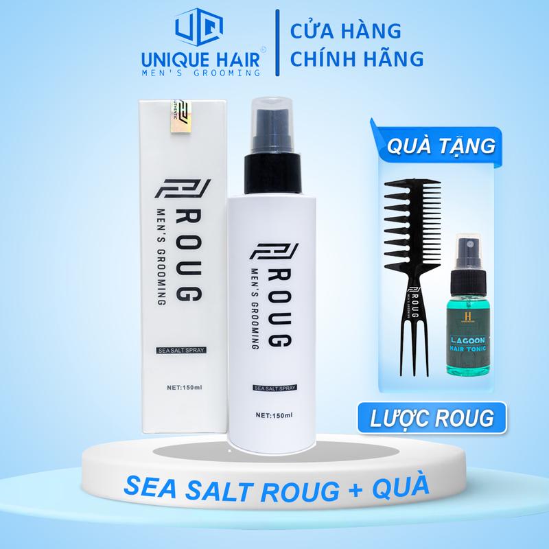 ROUG l Gôm & Sáp vuốt tóc Roug Matt Clay, Matte Clay 90g - Chính Hãng Singapo - new 2025 + Quà Tặng 3